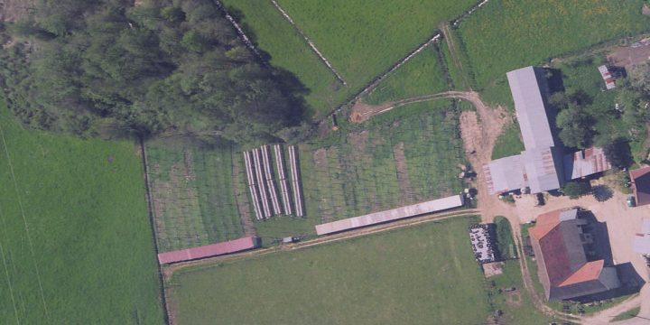 Vue aérienne Site de la Ferme