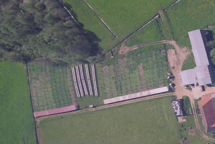 Vue aérienne Site de la Ferme